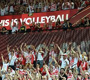 Lenkijos tinklininkų triumpfas Pasaulio čempionate savo žiūrovų akivaizdoje