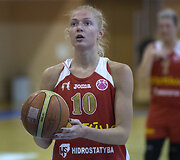 Klaipėdos &bdquo;Fortūnos&ldquo; krep&scaron;ininkės įtikinamai nugalėjo sostinės &bdquo;Jaunuosius talentus&ldquo;