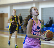 LMKL čempionate  Kauno &bdquo;Aistės-LSU-Paradis&ldquo; krep&scaron;ininkės 79:59  nugalėjo Vilniaus &bdquo;Jaunųjų talentų&ldquo; ekipą.