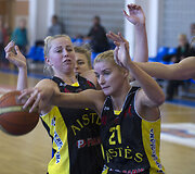 LMKL čempionate  Kauno &bdquo;Aistės-LSU-Paradis&ldquo; krep&scaron;ininkės 79:59  nugalėjo Vilniaus &bdquo;Jaunųjų talentų&ldquo; ekipą.