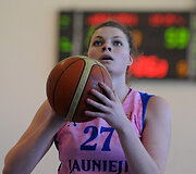 LMKL čempionate  Kauno &bdquo;Aistės-LSU-Paradis&ldquo; krep&scaron;ininkės 79:59  nugalėjo Vilniaus &bdquo;Jaunųjų talentų&ldquo; ekipą.