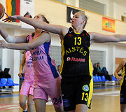 LMKL čempionate  Kauno &bdquo;Aistės-LSU-Paradis&ldquo; krep&scaron;ininkės 79:59  nugalėjo Vilniaus &bdquo;Jaunųjų talentų&ldquo; ekipą.
