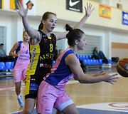 LMKL čempionate  Kauno &bdquo;Aistės-LSU-Paradis&ldquo; krep&scaron;ininkės 79:59  nugalėjo Vilniaus &bdquo;Jaunųjų talentų&ldquo; ekipą.