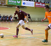 Lietuvos salės futbolo A lygos mačas tarp Vilniaus &bdquo;Bekento&ldquo; ir Prienų &bdquo;STIHL&ldquo;&rsquo; 