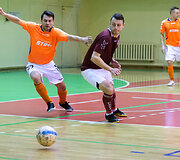 Lietuvos salės futbolo A lygos mačas tarp Vilniaus &bdquo;Bekento&ldquo; ir Prienų &bdquo;STIHL&ldquo;&rsquo; 