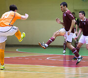 Lietuvos salės futbolo A lygos mačas tarp Vilniaus &bdquo;Bekento&ldquo; ir Prienų &bdquo;STIHL&ldquo;&rsquo; 