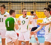 Lietuvos jaunieji tinklininkai Europos čempionate startavo pralaimėjimu