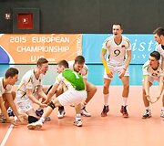 Lietuvos jaunieji tinklininkai Europos čempionate startavo pralaimėjimu