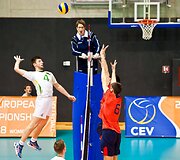 Lietuvos jaunieji tinklininkai Europos čempionate startavo pralaimėjimu