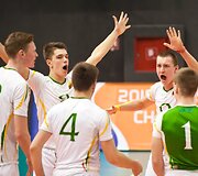 Lietuvos jaunieji tinklininkai Europos čempionate startavo pralaimėjimu