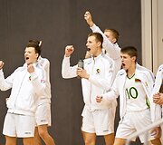 Lietuvos jaunieji tinklininkai Europos čempionate startavo pralaimėjimu