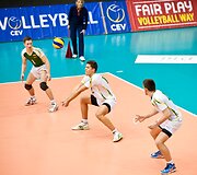 Lietuvos jaunieji tinklininkai Europos čempionate startavo pralaimėjimu