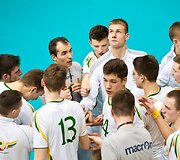 Lietuvos jaunieji tinklininkai Europos čempionate startavo pralaimėjimu