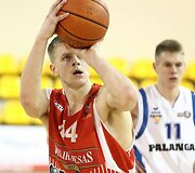 Joni&scaron;kio &bdquo;Delikateso&ldquo; žaidėjas &Scaron;arūnas Kulevicius 