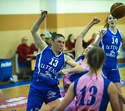 Vilniaus &bdquo;Jaunųjų talentų&ldquo; ir &bdquo;Utenos&ldquo; dvikovoje laimėjo LMKL lyderės uteni&scaron;kės