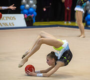 Vilniuje - Dalios Kutkaitės tarptautinis meninės gimnastikos varžybos