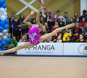 Vilniuje - Dalios Kutkaitės tarptautinis meninės gimnastikos varžybos