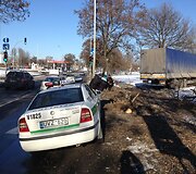 Avarija Vilniuje, Geležinio Vilko ir Žalgirio gatvių sankryžą