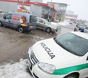 Avarija Vilniuje, L.Asanavičiūtės gatvėje