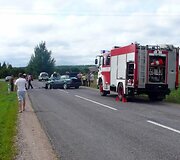 Avarija kelyje Ukmergė&ndash;Pabaiskas&ndash;Gelvonai, ties Daumanti&scaron;kių mi&scaron;ku