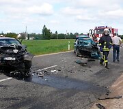 Avarija kelyje Ukmergė&ndash;Pabaiskas&ndash;Gelvonai, ties Daumanti&scaron;kių mi&scaron;ku