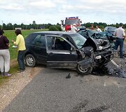 Avarija kelyje Ukmergė&ndash;Pabaiskas&ndash;Gelvonai, ties Daumanti&scaron;kių mi&scaron;ku