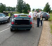 Avarija kelyje Ukmergė&ndash;Pabaiskas&ndash;Gelvonai, ties Daumanti&scaron;kių mi&scaron;ku