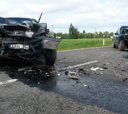 Avarija kelyje Ukmergė&ndash;Pabaiskas&ndash;Gelvonai, ties Daumanti&scaron;kių mi&scaron;ku