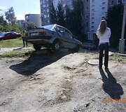 Avarija Vilniuje, S.Stanevičiaus gatvėje