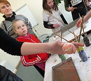 Margučiai tapyti ant vandens