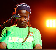  &bdquo;The Refugee All Stars&ldquo; koncerto akimirka 