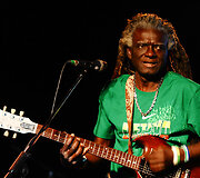  &bdquo;The Refugee All Stars&ldquo; koncerto akimirka 