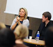 Beata Nicholson ir Domantas Užpalis