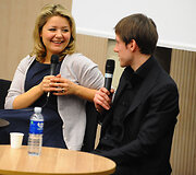 Beata Nicholson ir Domantas Užpalis