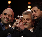 Maurizio Barucci, Claudio Giovannesi ir Roberto Saviano