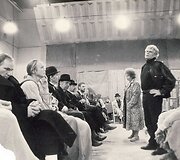 L.Laucevičius spektaklio &bdquo;Smėlio klavyrai&ldquo; gastrolėse Vilniuje