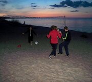 Futbolas paplūdimyje