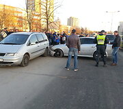 Avarija Panevezyje 2014-02-04