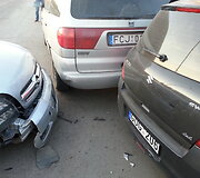 Avarija Panevezyje 2014-02-04