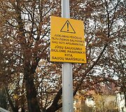 Pėsčiųjų tiltas vir&scaron; geležinkelio Klaipėdoje