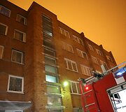 Gaisras Klaipėdos daugiabutyje