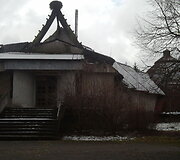 Sudegęs Juknaičių sveikatingumo kompleksas