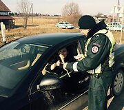 Kelių policijos tarnybos reidas pajūryje