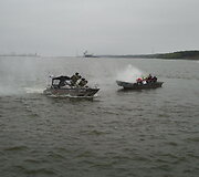 Pratybų &bdquo;Žaibo kirtis&ldquo; antrasis etapas Klaipėdos jūrų uoste