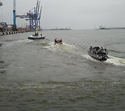 Pratybų &bdquo;Žaibo kirtis&ldquo; antrasis etapas Klaipėdos jūrų uoste