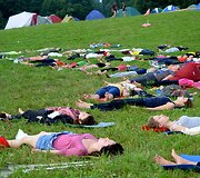 &bdquo;Varom 2013&ldquo; / Rytinė joga / Festivalio organizatorių nuotr.