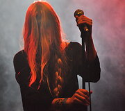 &bdquo;Blues Pills&ldquo; pasirodymas / Sunkosios muzikos festivalis &bdquo;Velnio akmuo 2014&ldquo; / Pauliaus Krampo nuotr.