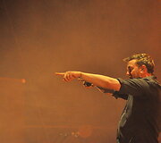 Festivalis &bdquo;Positivus 2014&ldquo;: grupės &bdquo;Elbow&ldquo; pasirodymas