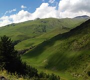 Aurimo Bružo atostogų Kaukazo kalnuose akimirkos / A.Bružo asmeninio archyvo nuotr.