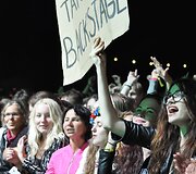 Grupė &bdquo;Placebo&ldquo; / Festivalis &bdquo;Positivus 2015&ldquo; / Pauliaus Krampo nuotr.